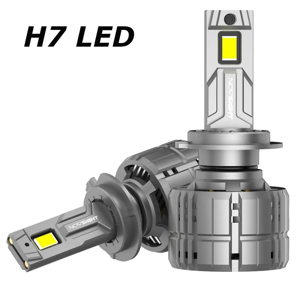 H7 LED Headlight Conversion Kit for NOVSIGHT (6500K Bright White)