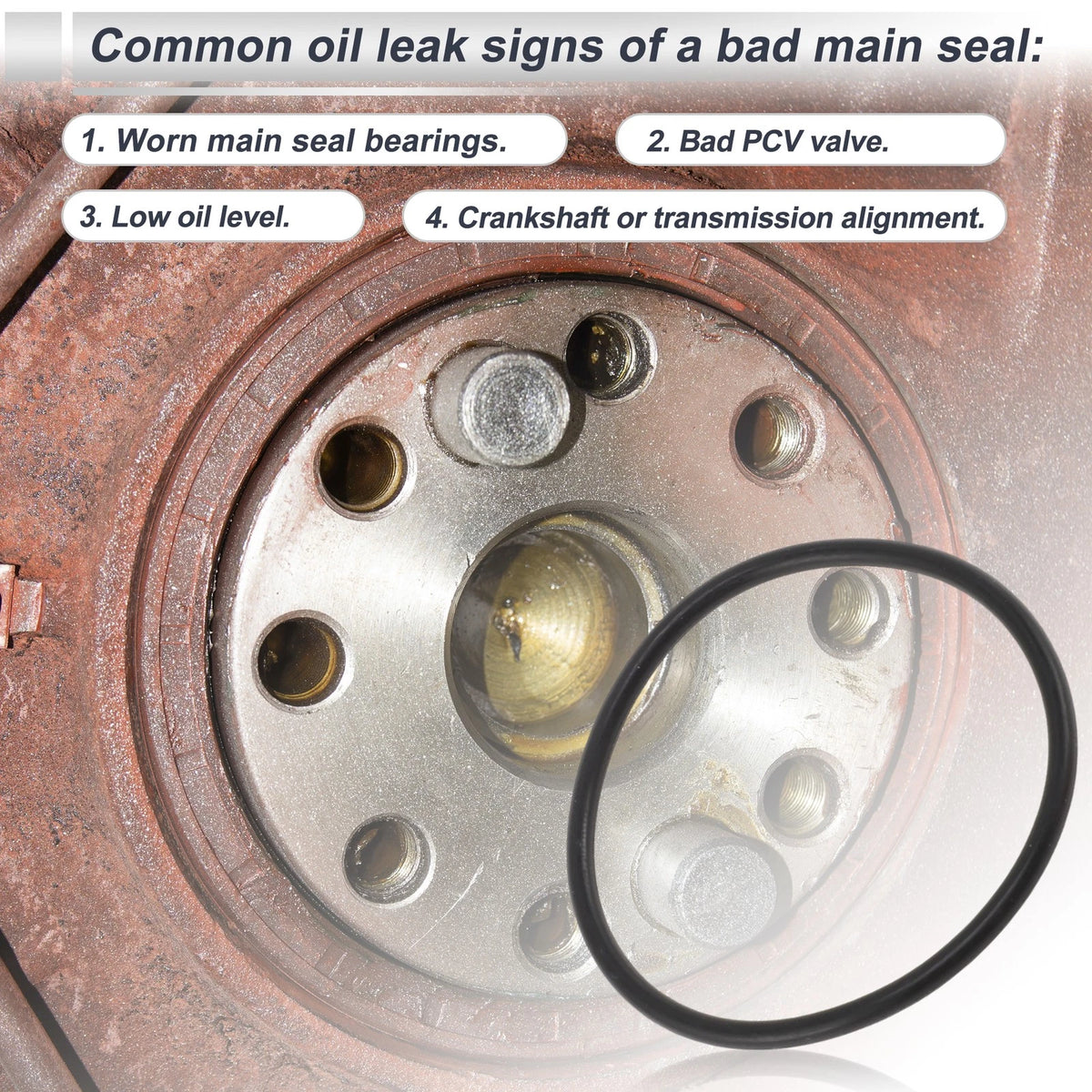 Engine Camshaft Adjuster Magnet Seal Replacement for Audi A3 (2008–2013)