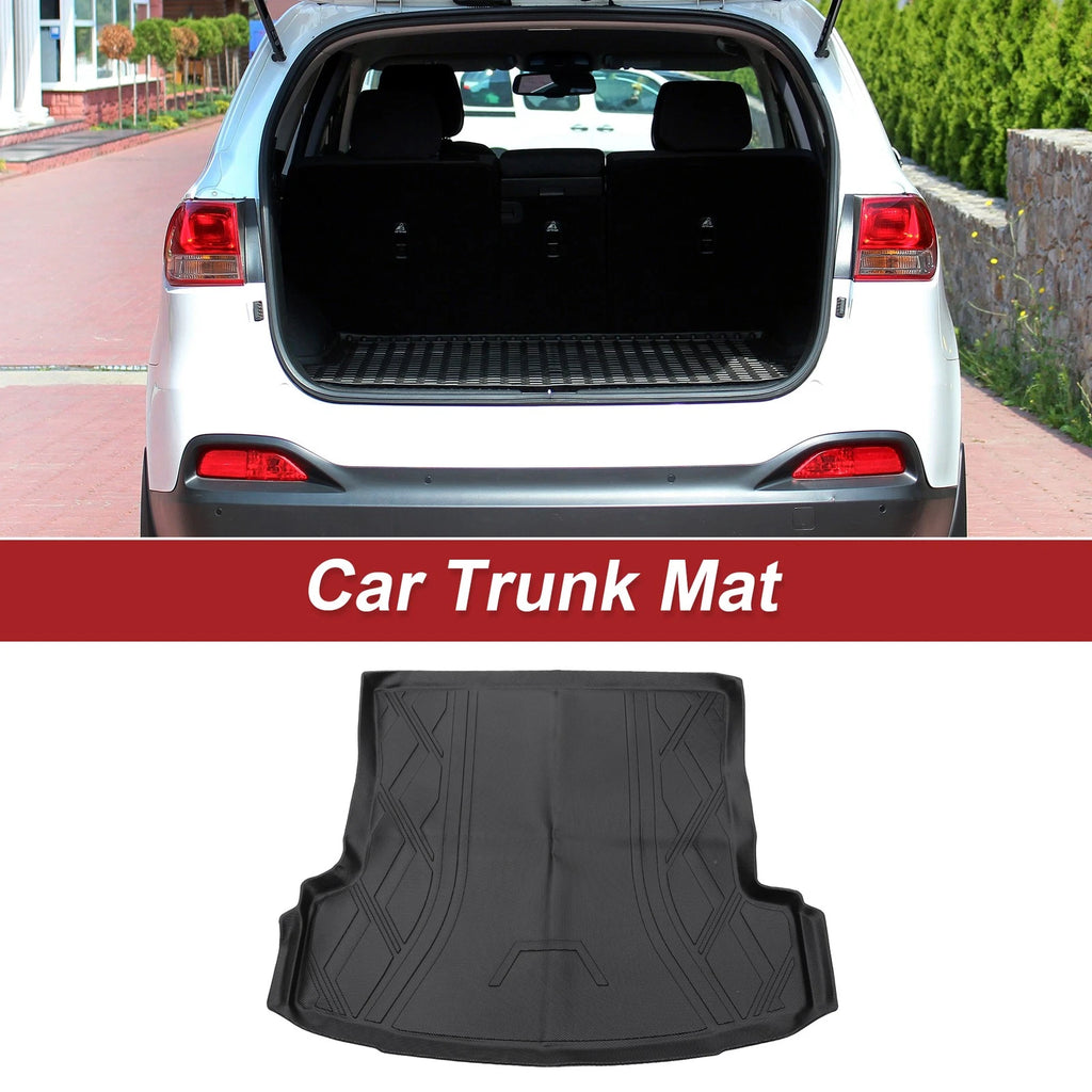 Rear Cargo Liner Trunk Mat for Volkswagen Jetta Sedan (2012–2018) Diamond