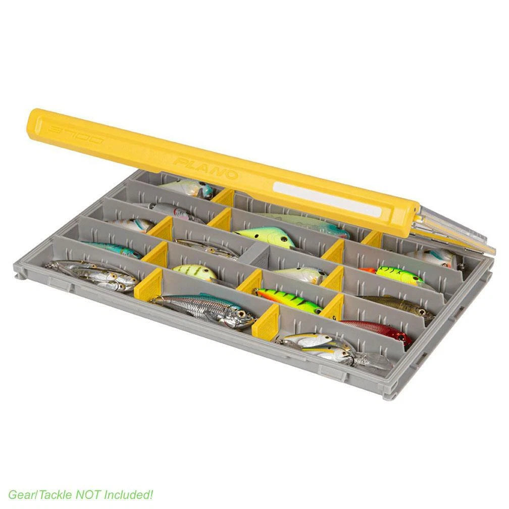 Plano PLASE371 Edge 3700 Thin Tackle Box for Fishing (No Year Range)