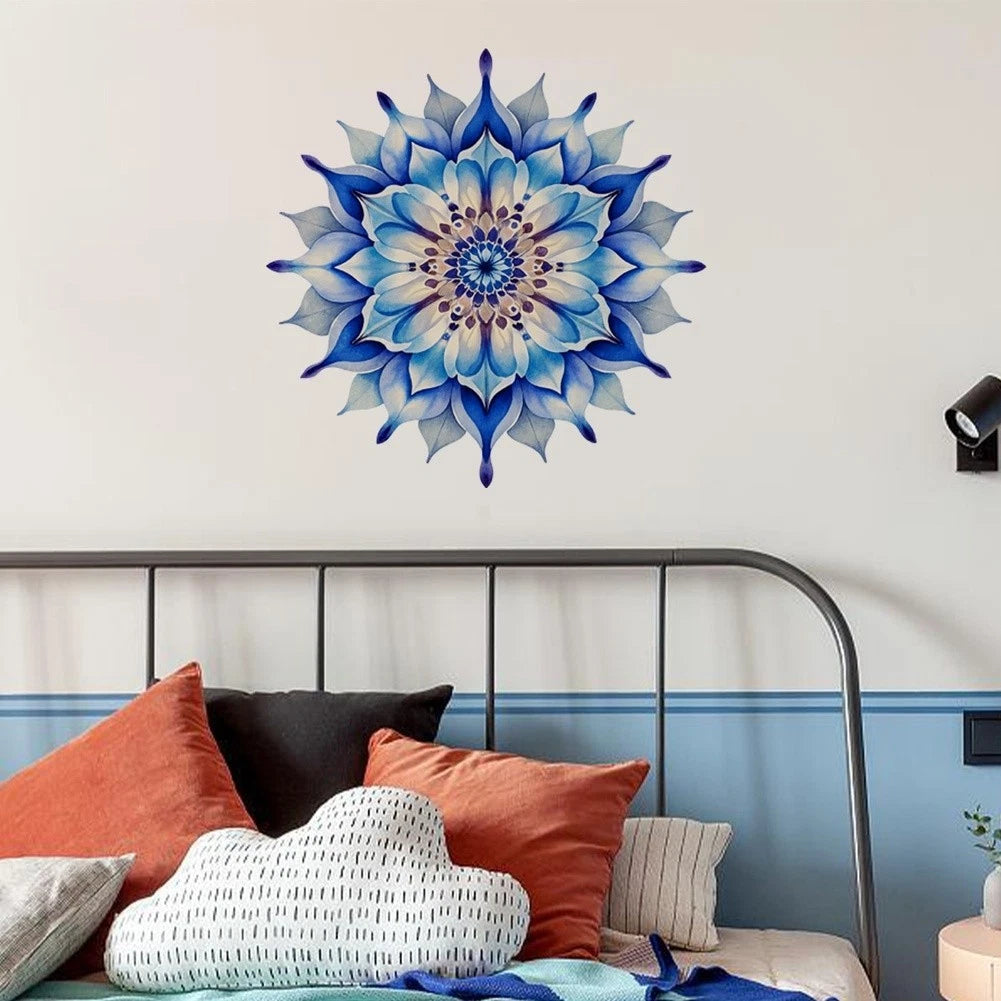 Lotus Mandala Wall Sticker Decal for Home Decor