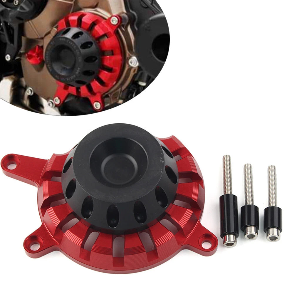 Engine Case Slider Protector Cover Red for Honda CB650R CB650F (2014–2023)