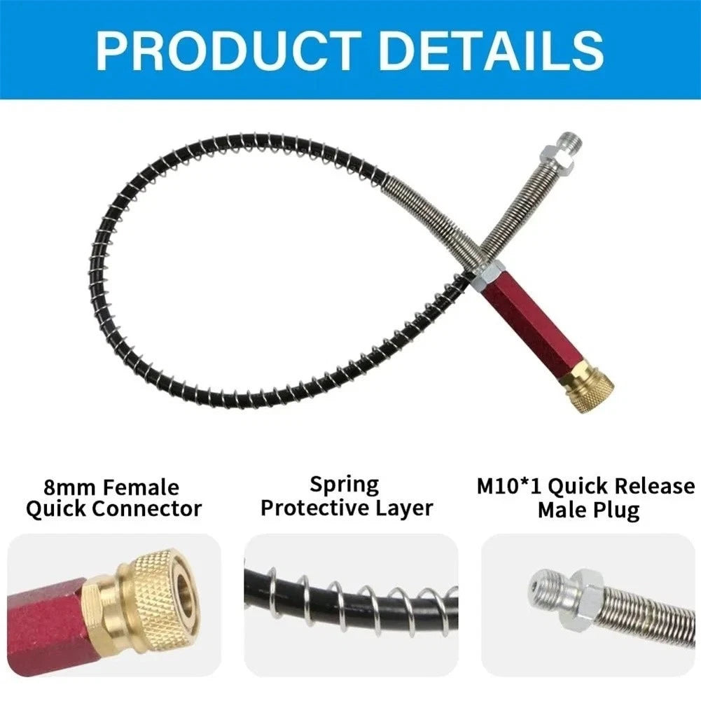 50cm High Pressure TPU Pump Hose 63mpa with Efficient Filtration