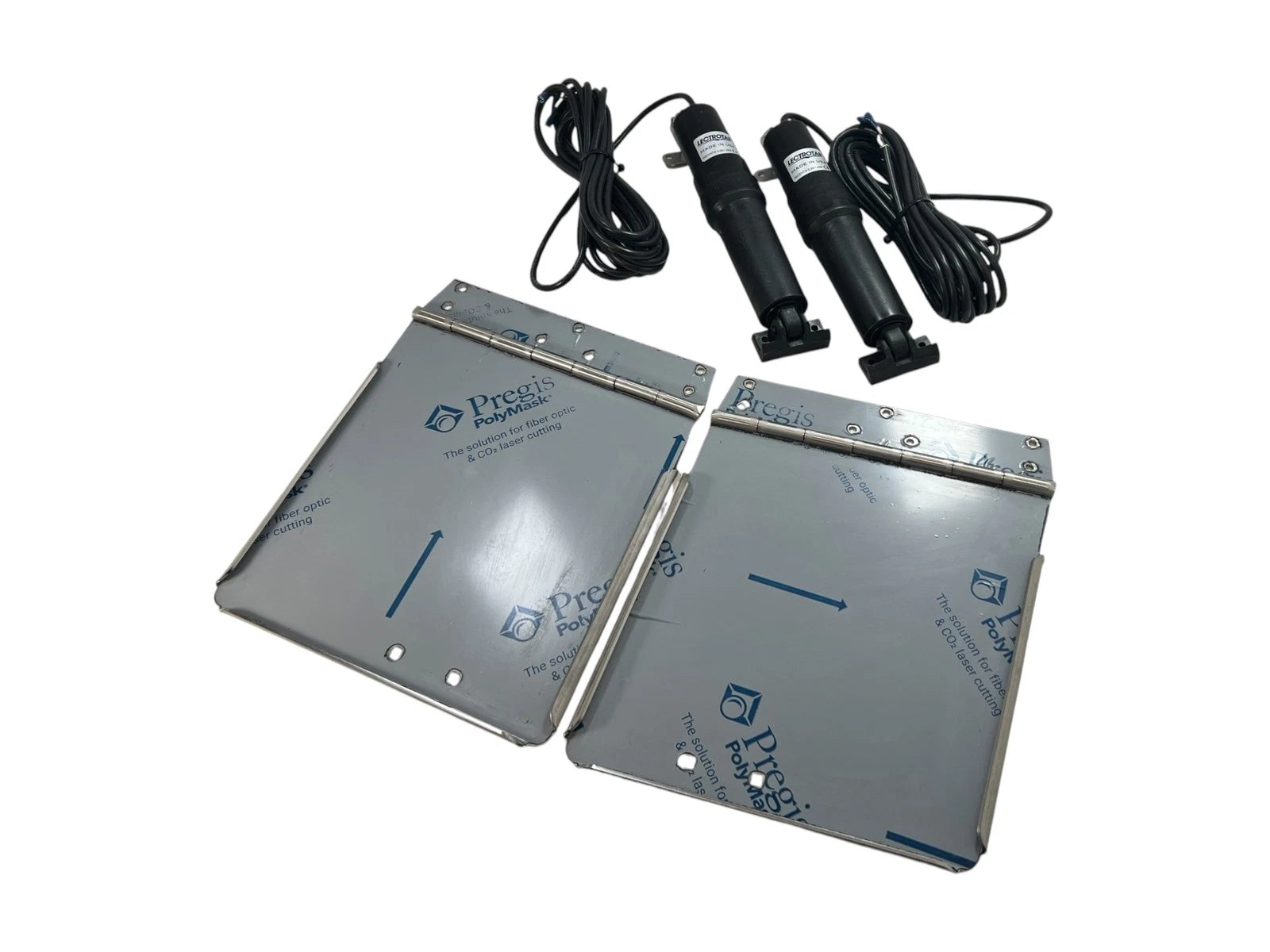 Lectrotab HD SS Trim Tab Kit 12x12 with 2 Actuators for Marine Applications
