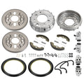 Front Brake Drum Wheel Cylinder Plate Kit for Honda Foreman TRX450 (1998–2001)