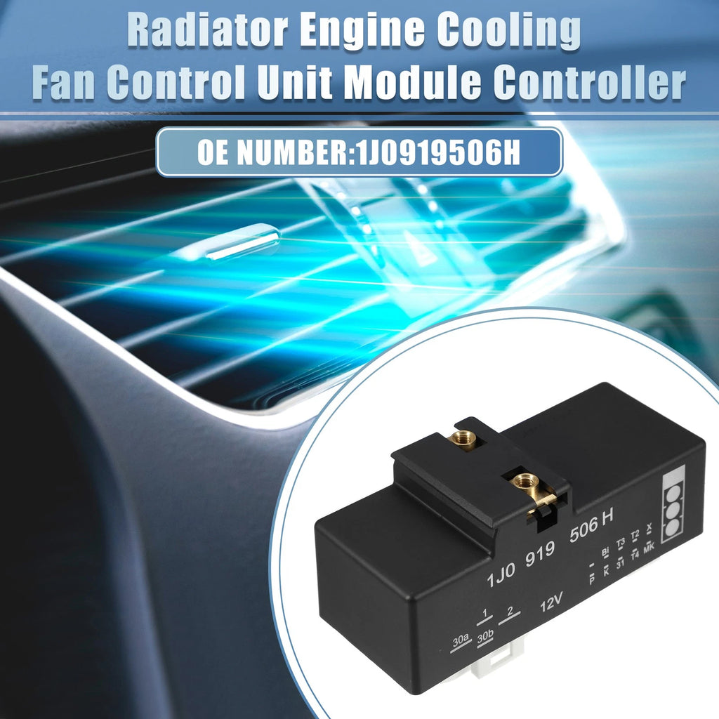 Radiator Fan Control Module Replacement for VW Golf Jetta 1999 Audi TT (1999–2006)