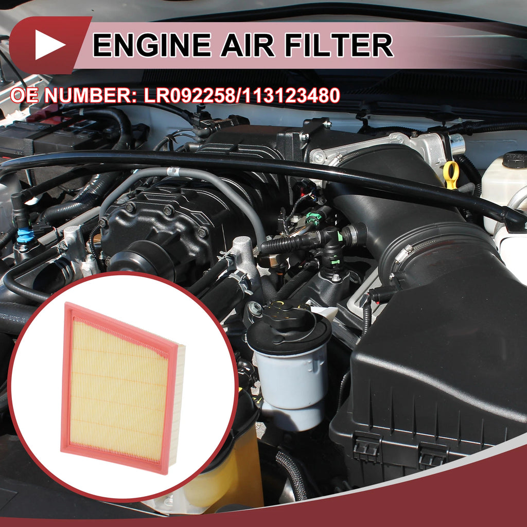 Engine Air Filter for Land Rover Range Rover Velar (2018–2023)