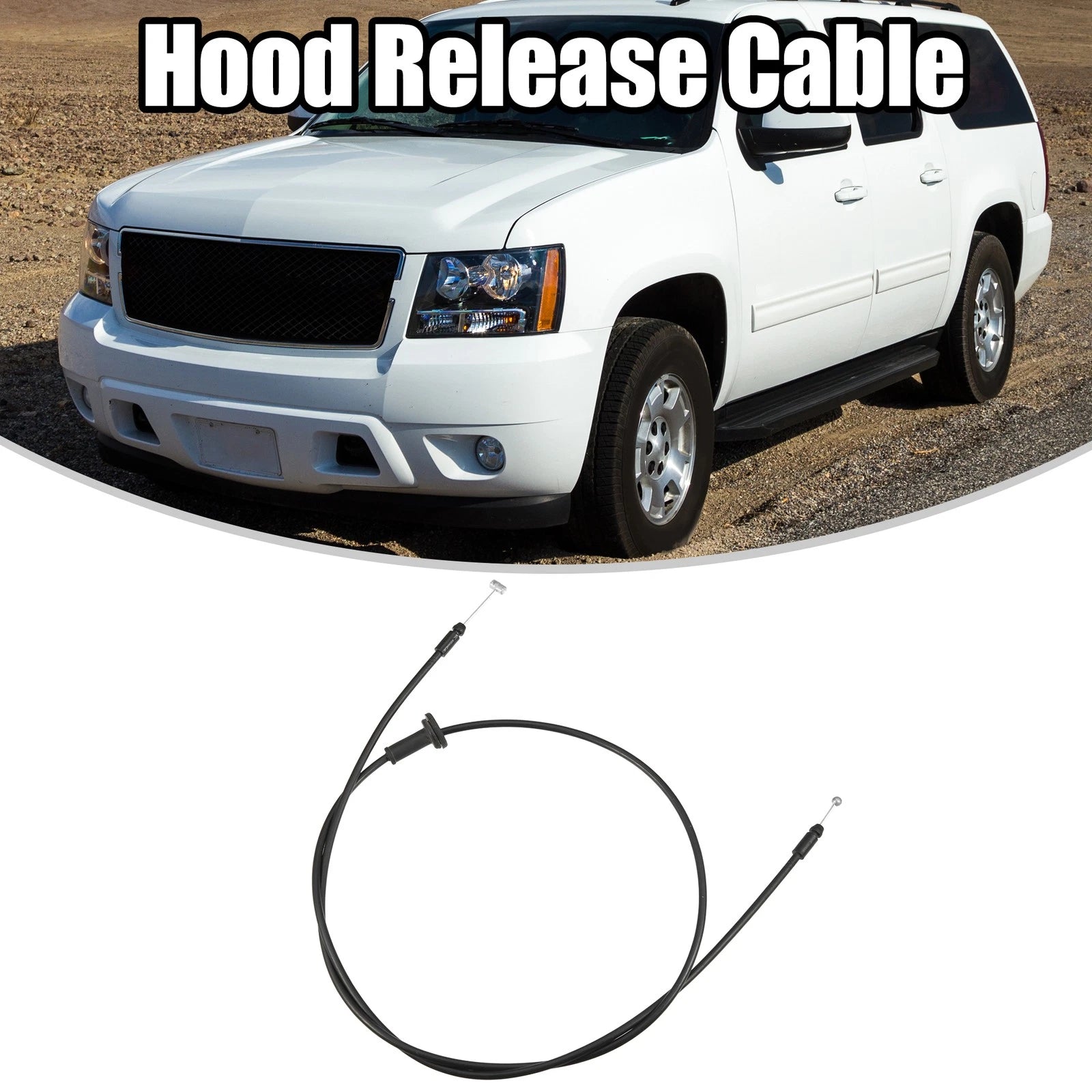 Hood Latch Release Cable Replacement for Hyundai Sonata Azera (2007–2016)