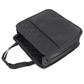 Black Leather Car Seat Back Storage Bag for Most Models