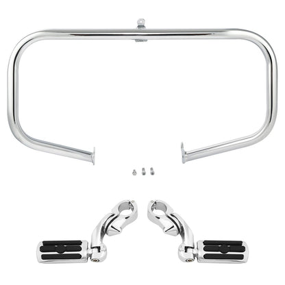 Engine Guard Crash Bar Foot Pegs for Harley Electra Glide (2009–2024)