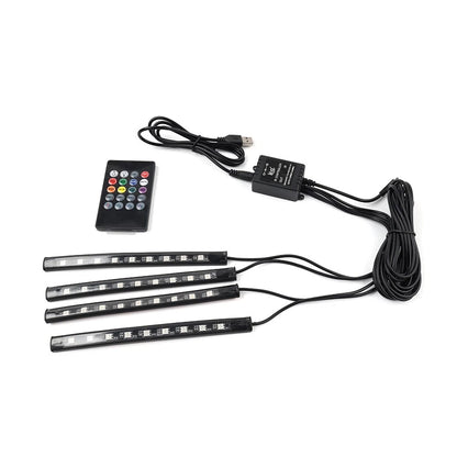 RGB Romote Control Floor Atmosphere Light Decorative Foot Lamp