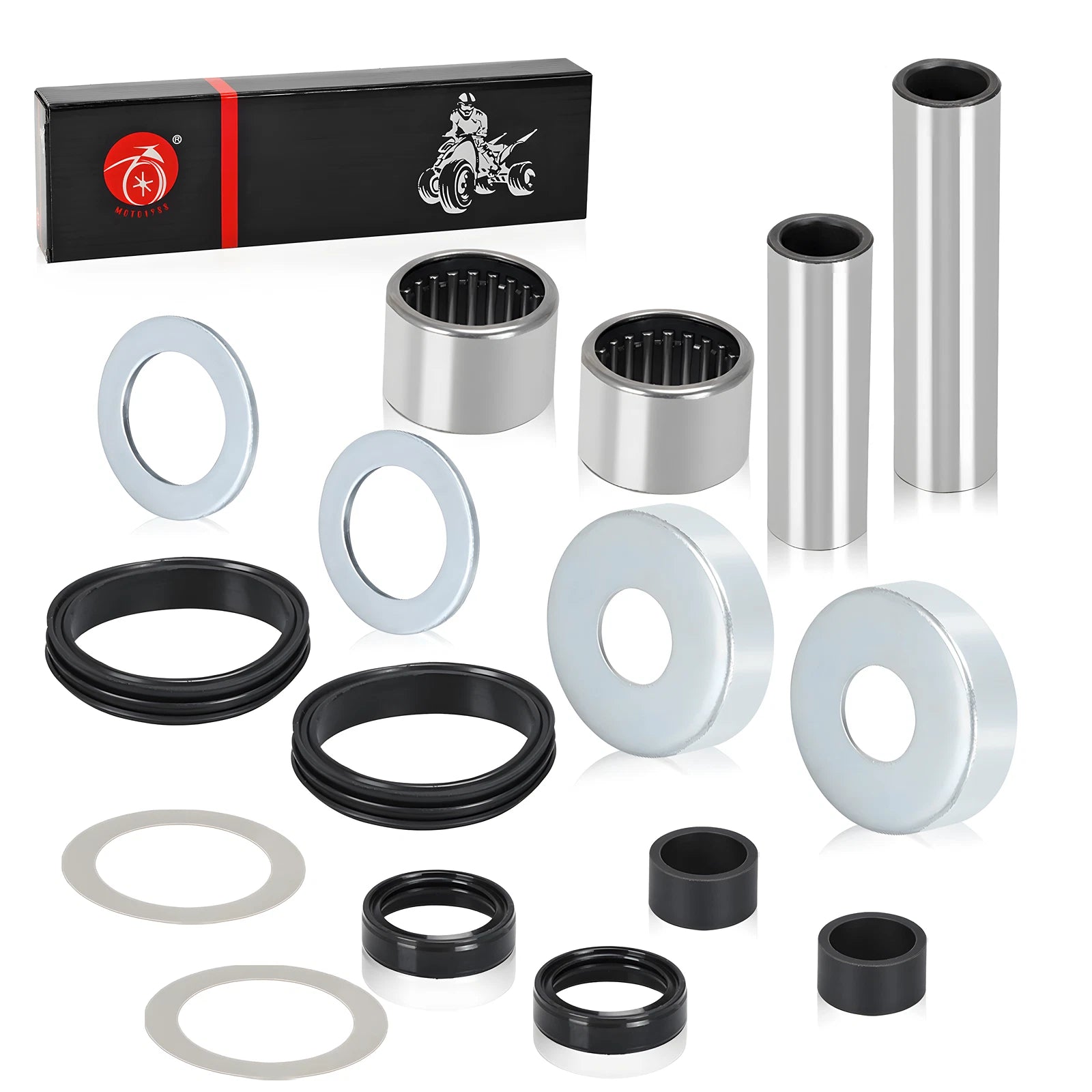 Swingarm Bearing Seal Rebuild Kit for Yamaha Blaster 200 YFS200 (1988–2006)