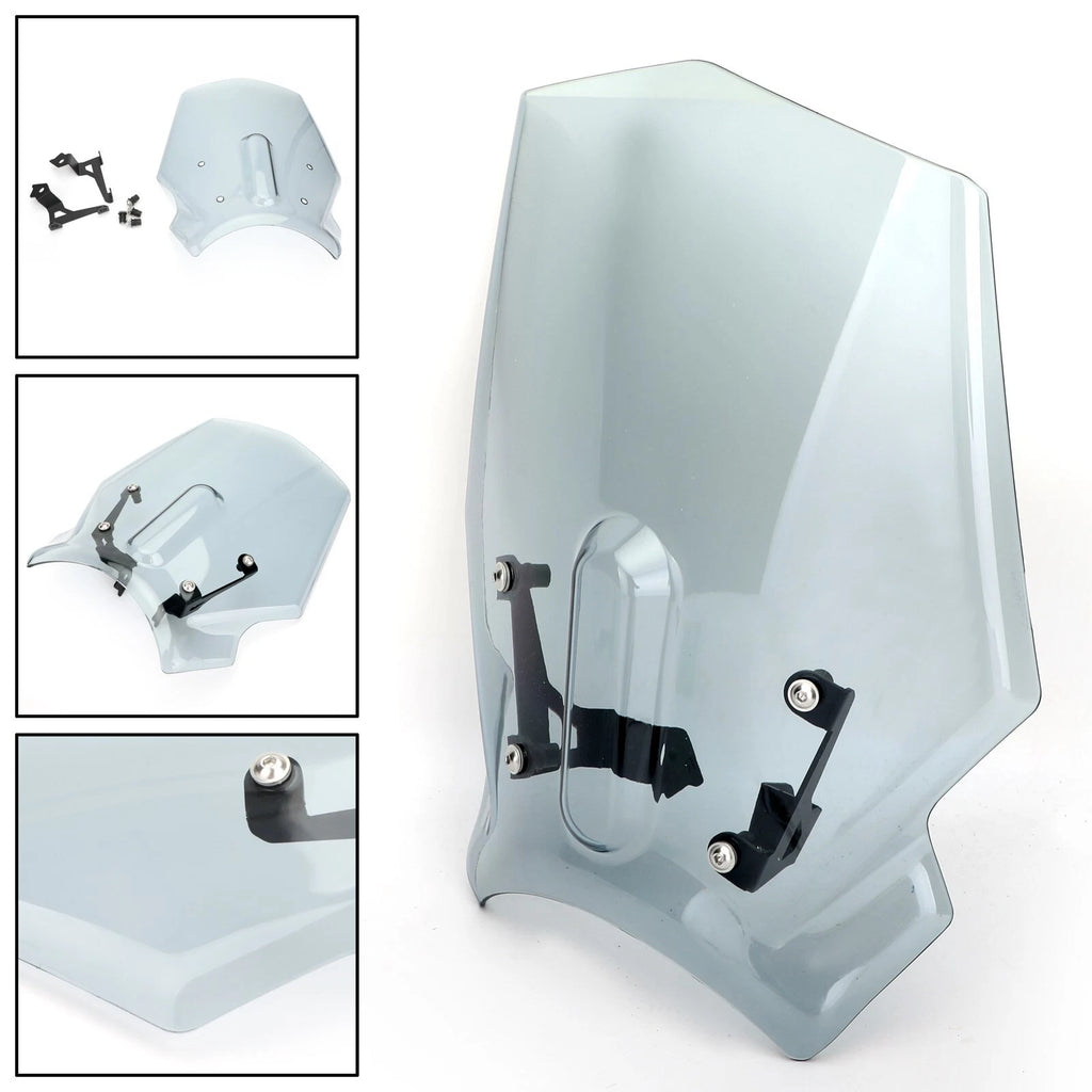 ABS Motorcycle Windshield for Honda CB650R (2019–2023) / CB1000R (2018–2020) Gray