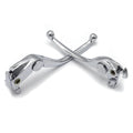 Clutch Brake Hand Levers for Honda CBR 1000RR (2004–2007) Chrome