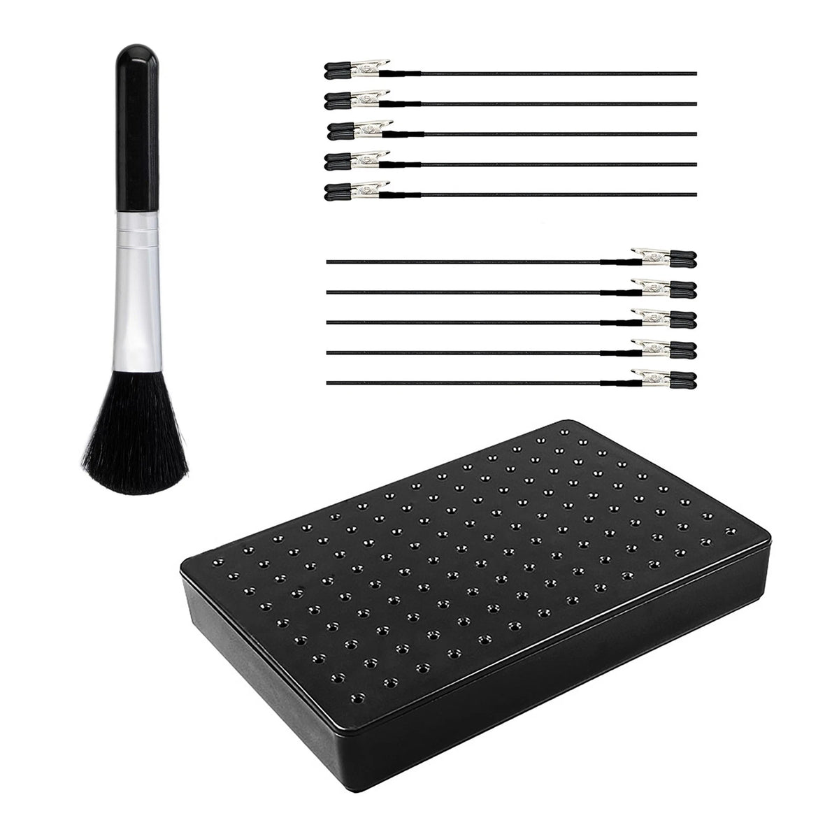 1 PC Stand Base Tool for Model Painting with 10 Alligator Clips