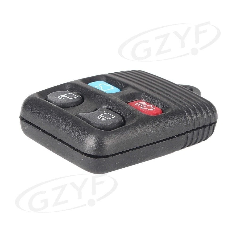 Set of 4 Keyless Remote Control Key Blank Shell Case Covers for Ford Mercury