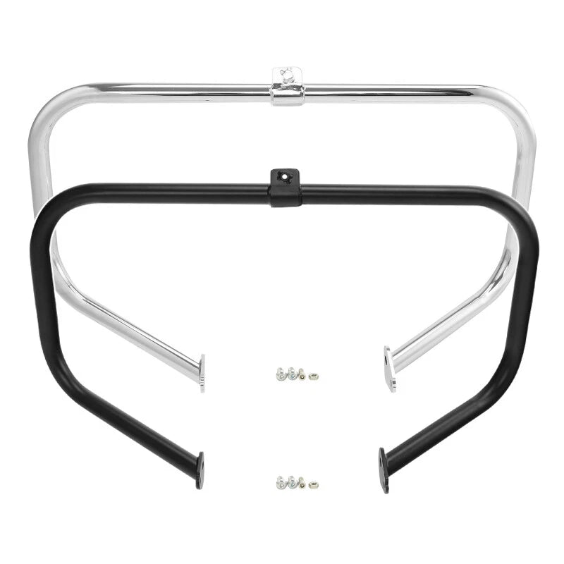 Engine Guard Highway Crash Bar for Harley Touring (1997–2008) Black/Chrome