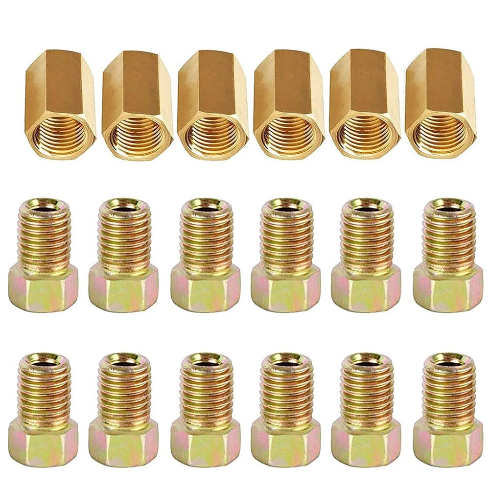 18-Piece Brake Pipe Fitting Set for Automotive Applications