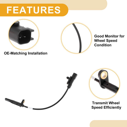 ABS Wheel Speed Sensor No. 22760049 for Cadillac SRX (2013–2016) Front