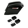 4" Stretched Saddlebag & Tray Organizers for Harley Electra Glide (2014–2024)