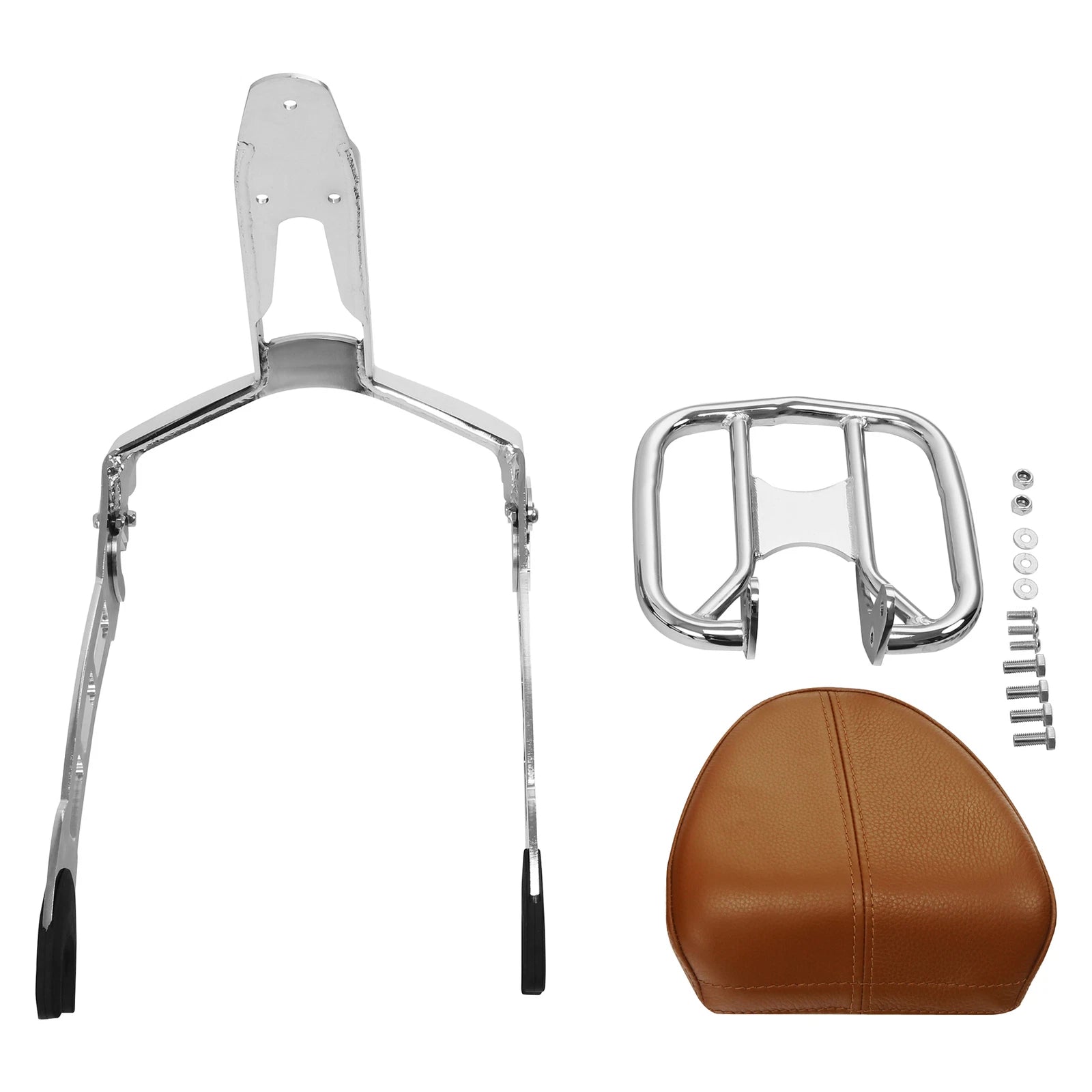 Passenger Backrest Sissy Bar Rack Mounting Spools for Indian Scout (2015–2024)