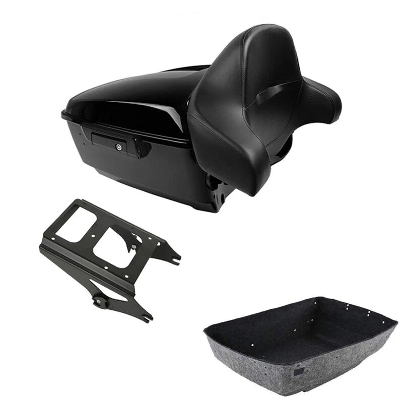 Trunk Backrest Mount Rack for Harley Touring Road King (2009–2013)