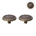 Set of 10 Zinc Alloy Pull Knobs for Cabinet Drawer (Universal Fit)