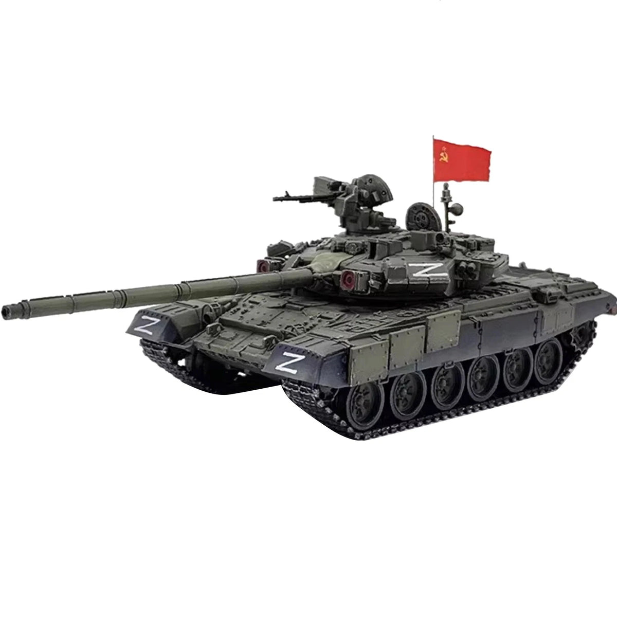 T-90A Main Battle Tank Model Toy Set for Russian Military Operations (1/72)
