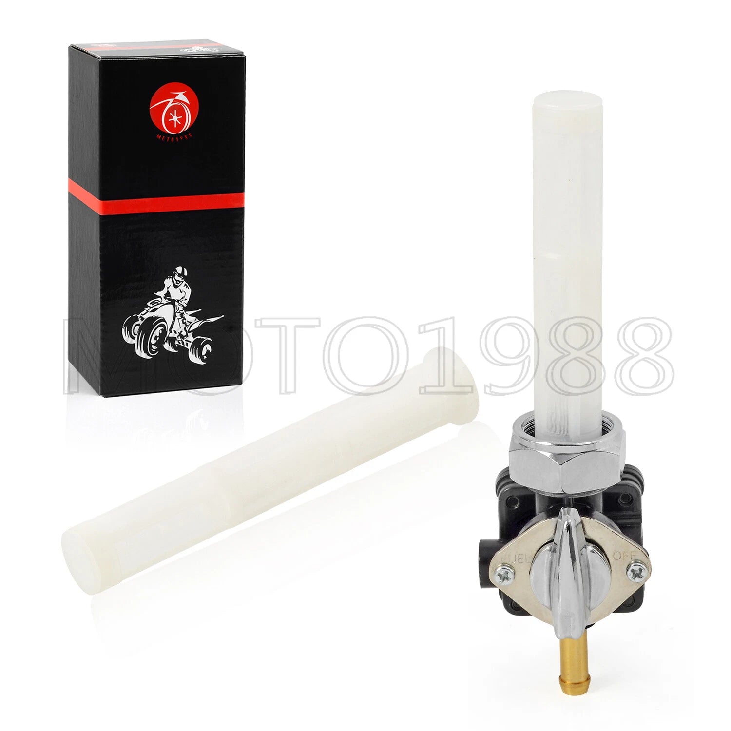 22mm Straight Outlet Vacuum System Petcock for Sportster (1975–1981) 62129-75T 62167-81
