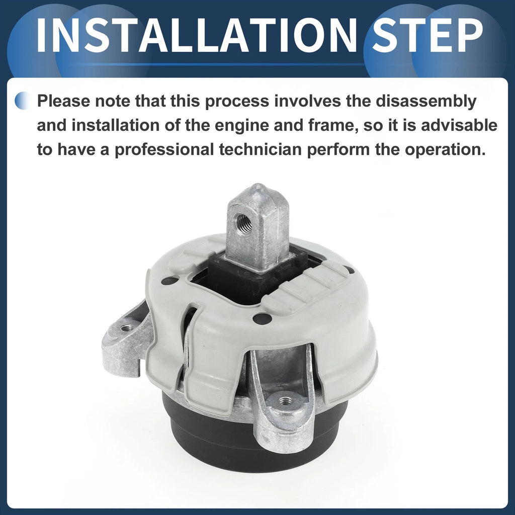 Engine Motor Mount Replacement for BMW 7 Series F02 2009–2012 3.0T A MT