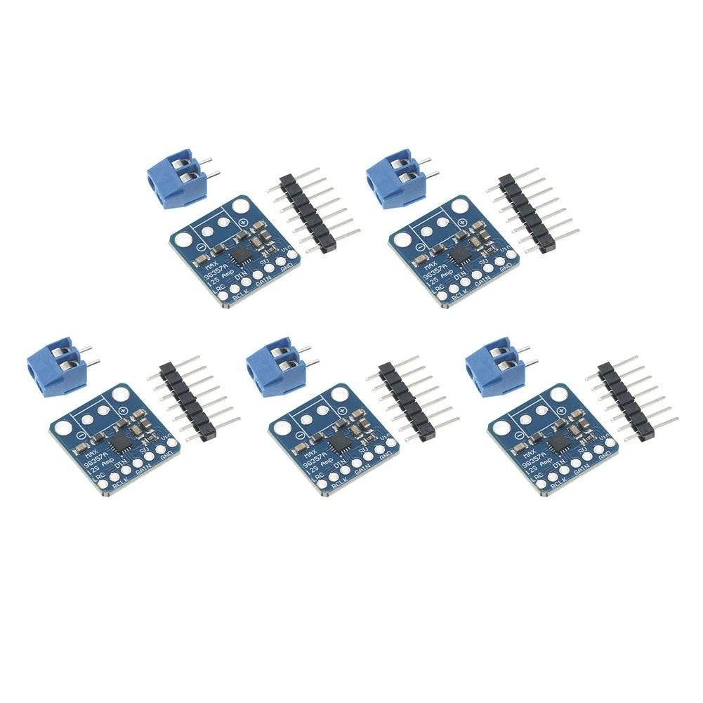 5pcs MAX98357 I2S Class D 3W Amplifier for Raspberry Pi Projects