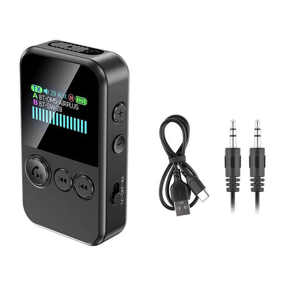 Bluetooth Car Kit Adapter for Universal Use (TF Card Slot, Multi-Format)