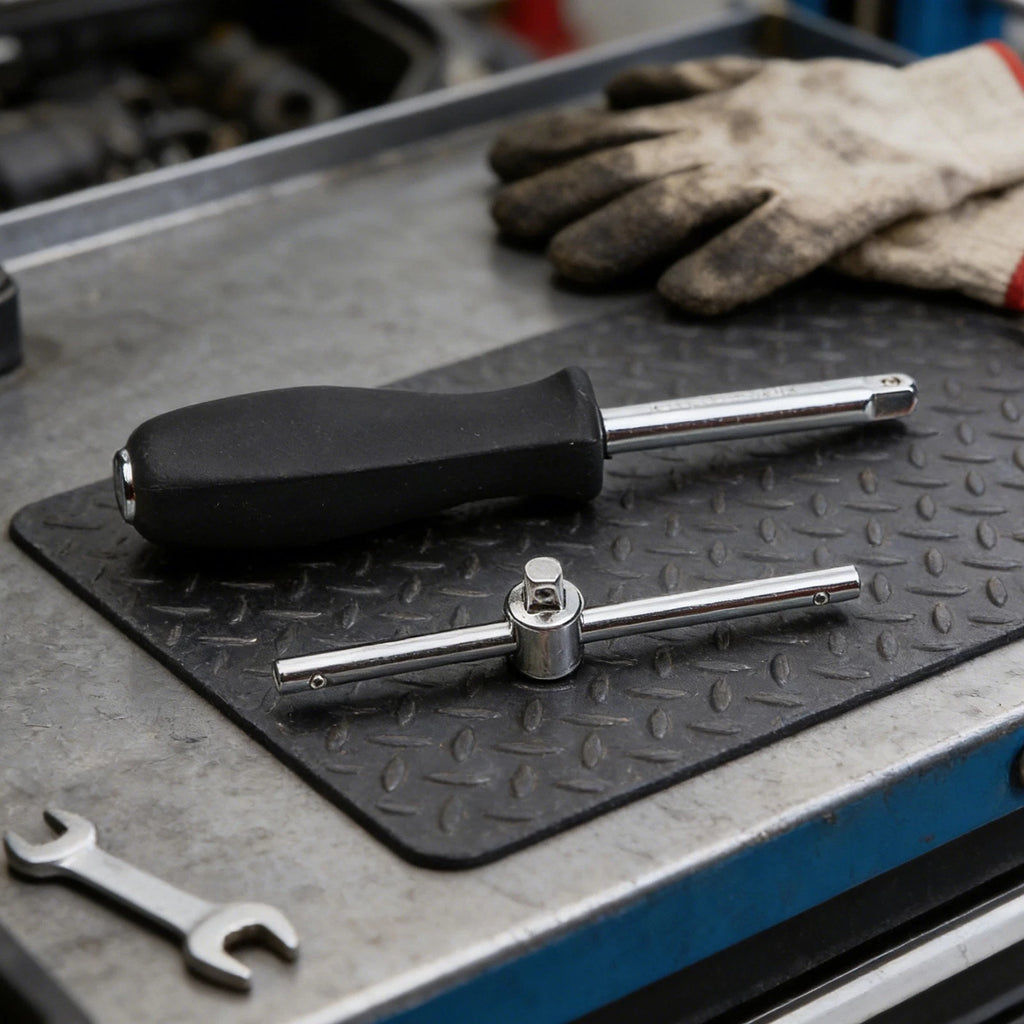 Slide Bar Extension Rod for Socket Wrench Adapter (14, 38, 12)