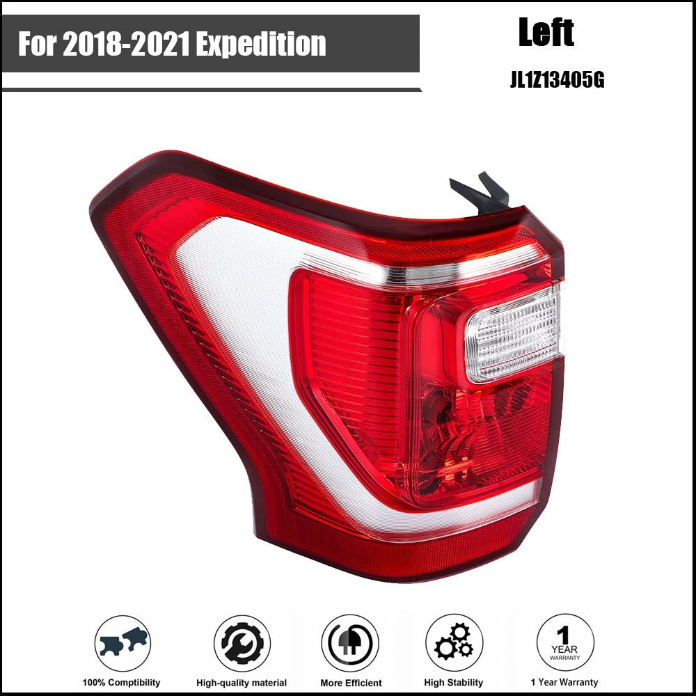Tail Light Assembly Lamp Left Side for Expedition (2018–2021) Halogen