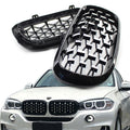Pair Front Grille Chrome for BMW X5 F15 (2014–2016)