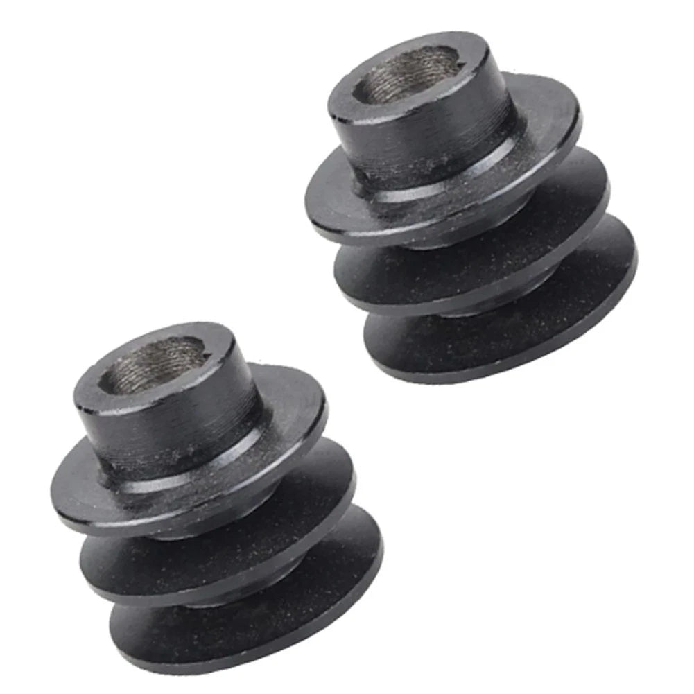 2pcs Iron V Belt Pulley for 168F 170F Engines