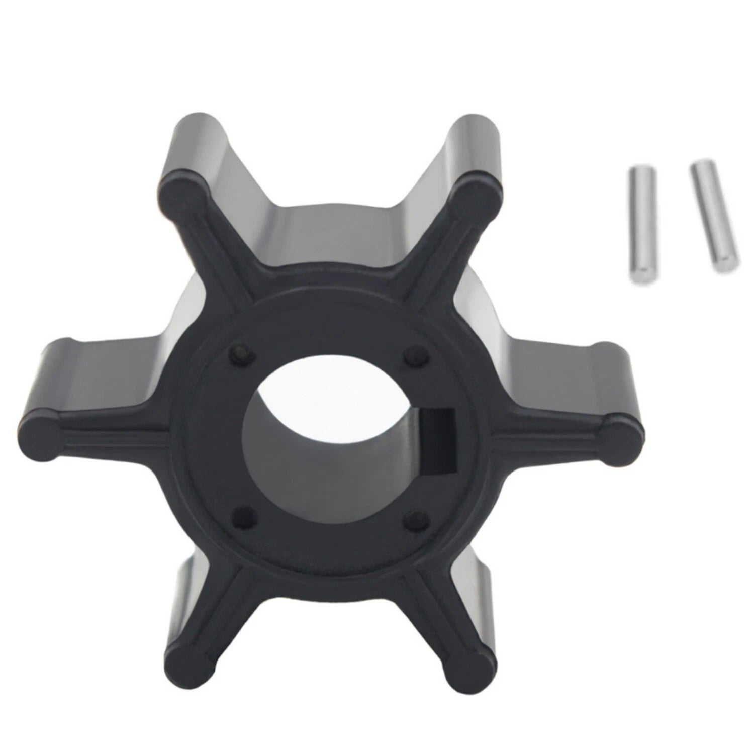 Water Pump Impeller with Pin for Yamaha 2.5hp 4-Stroke (1999–2005) 6L5-44352-00