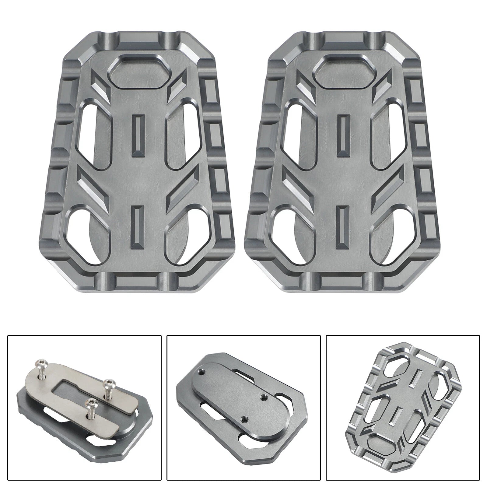 CNC Driver Footpegs Set of 2 for Triumph Scrambler 1200, Tiger 900 (2019–2023)