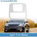 Front Row Light Trim Bezel OEM for Honda N-BOX (2023–2023) Silver Tone