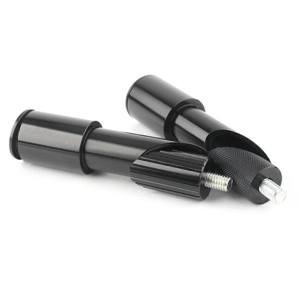 Black Adapter Bike Conversion Rod 1”22.2mm to 28.6mm for A-Head Stems