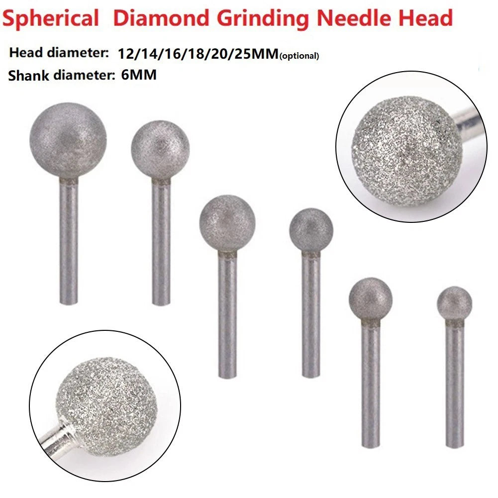 Grinding Needle Head Spherical for Universal Use (1 Pcs)