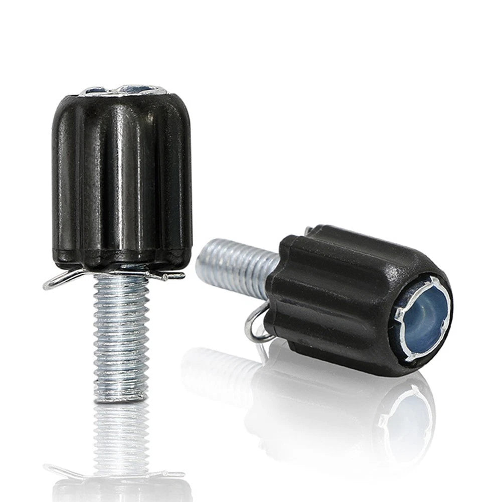 2X Lightweight Steel Bicycle Gear Cable Adjuster M5 Threaded Downtube Bolt
