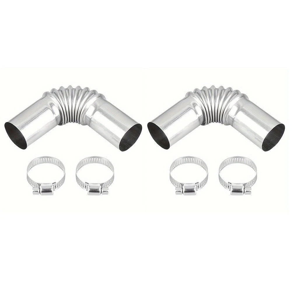 Stainless Steel Exhaust Connector Elbow Tube for Smooth Exhaust Flow