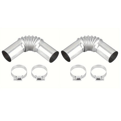 Stainless Steel Exhaust Connector Elbow Tube for Smooth Exhaust Flow