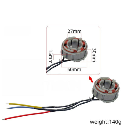 Brushless Stator Coil for Demanding Cutting Efficiency