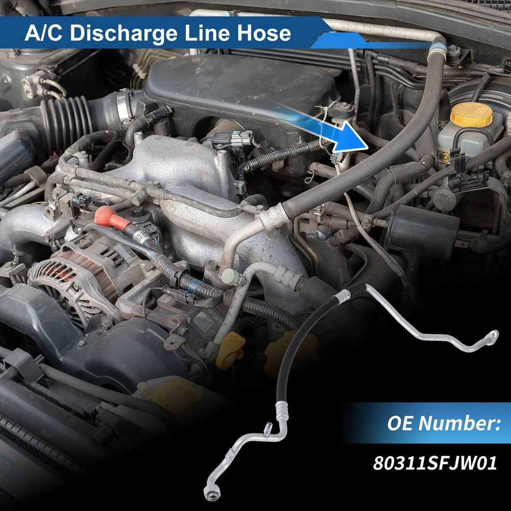 A/C Refrigerant Liquid Hose Replacement for Honda Odyssey (2005–2008)