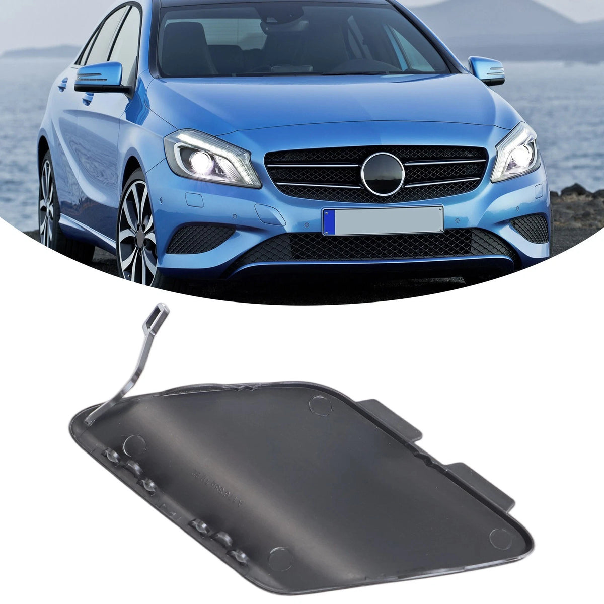 Tow Hook Cover Cap for Benz W176 (2013–2018)
