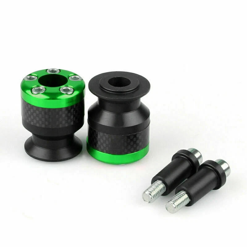 CNC Carbon Fiber 8mm Swingarm Sliders Spools for Ducati 1098 1198 Monster (2007–2012)