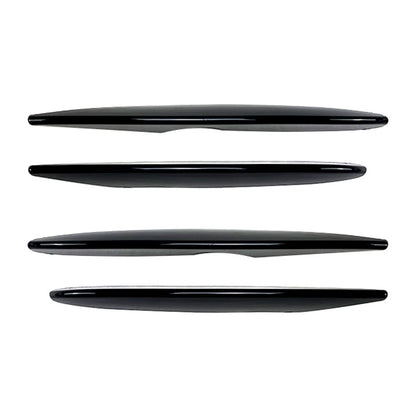 Front Fog Light Strip Trim for Mercedes Benz GLC Class X253 C253 (2016–2019) Black