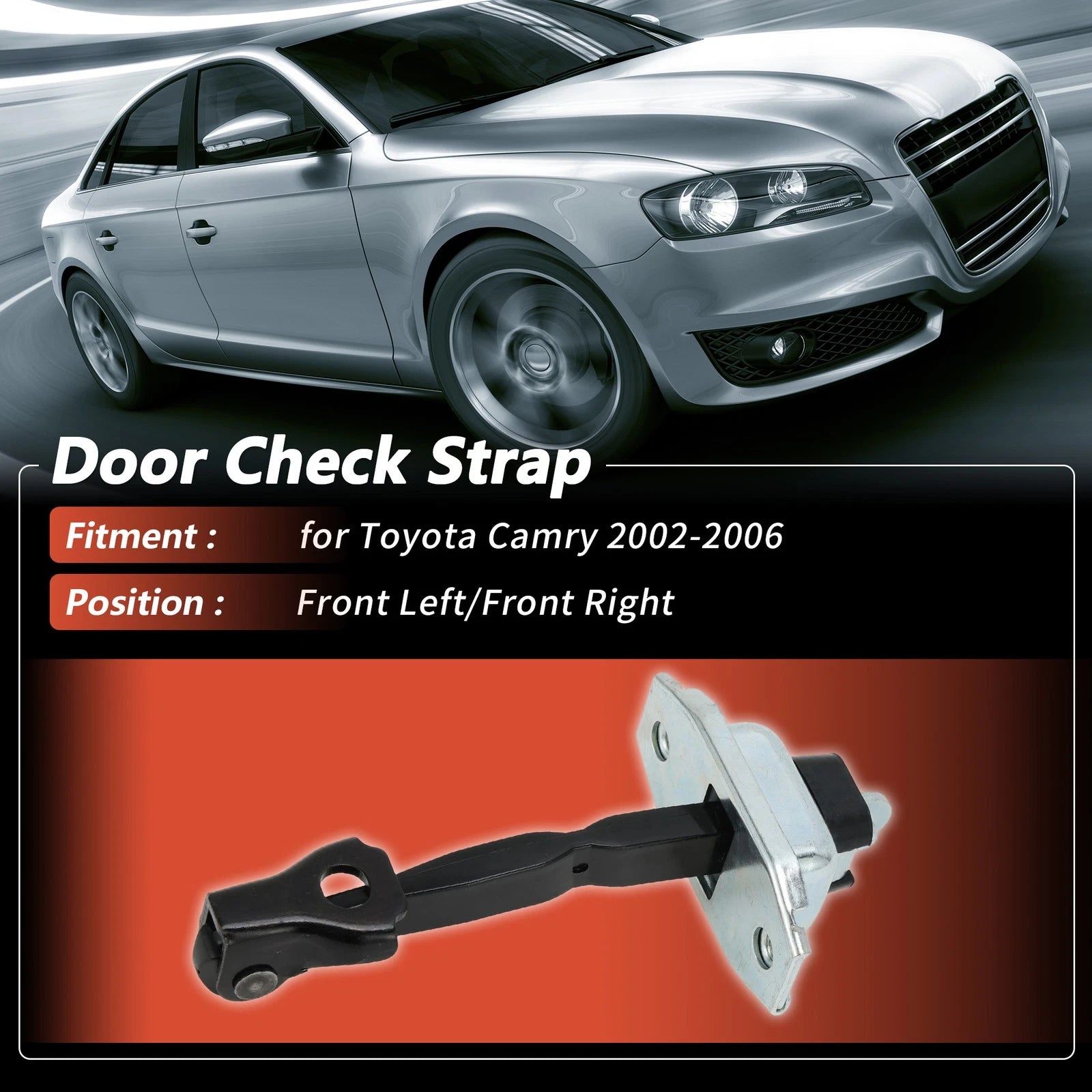 Door Check Strap Front Left and Right Replacement for Toyota Camry (2002–2006)